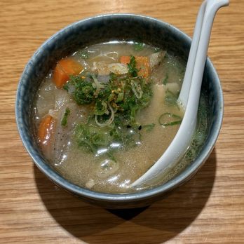 Tsukushi - Tonjiru - pork and veggies in miso soup - Japanese Near Me - New York, New York