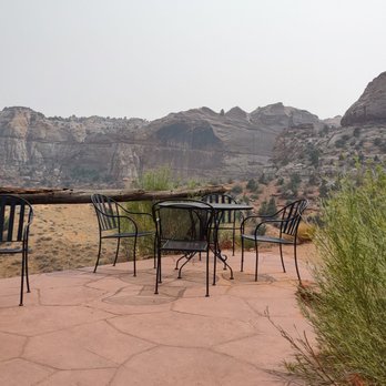 Kiva Koffeehouse - View from patio - Coffee & Tea Near Me - Escalante, Utah Kiva Koffeehouse - View from patio - Coffee & Tea Near Me - Escalante, Utah