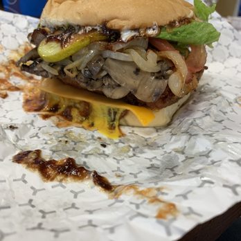 Texx Big Burger - Single Tex Mix with everything - Burgers Near Me - Surrey, British Columbia