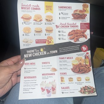 Bojangles - Menu - Fast Food Near Me - Piscataway, New Jersey