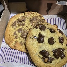Two of the best cookies I've ever had in my life. Two of the best cookies I've ever had in my life.
