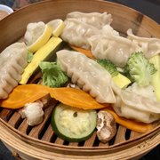 Photo of Minato Japanese Restaurant - San Jose, CA, United States. Gyoza and Veggies Steamer Basket
