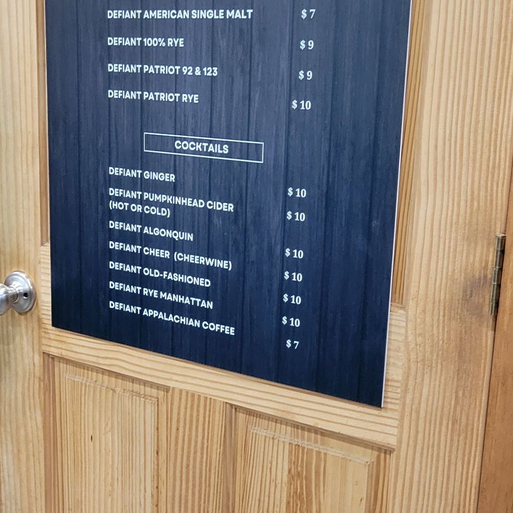 Blue Ridge Distilling - Menu - Distilleries Near Me - Bostic, North Carolina Blue Ridge Distilling - Menu - Distilleries Near Me - Bostic, North Carolina