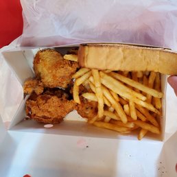 Piece Dark Chicken