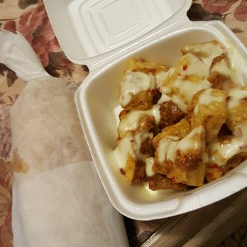Shawarma Xpress - Chicken shawarma wrap and potatoes - Halal Near Me - Brampton, Ontario