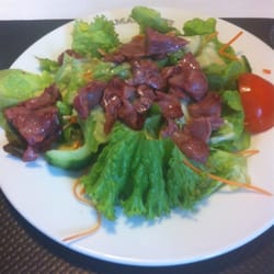 Aux Trois Maillets - Salade de gésiers confits