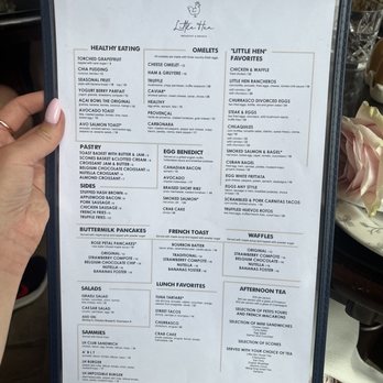 Little Hen - Menu - Breakfast & Brunch Near Me - Miami, Florida
