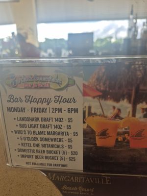 Menu photo 1 5 o'Clock Somewhere Bar & Grill Hollywood, FL