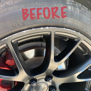 Tri-City Wheel Repair - Haven't even had these wheels a month! Ended up rubbing a jagged curb in a drive through. I was absolutely sick! - Wheel & Rim Repair Near Me - Hesperia, California Tri-City Wheel Repair - Haven't even had these wheels a month! Ended up rubbing a jagged curb in a drive through. I was absolutely sick! - Wheel & Rim Repair Near Me - Hesperia, California