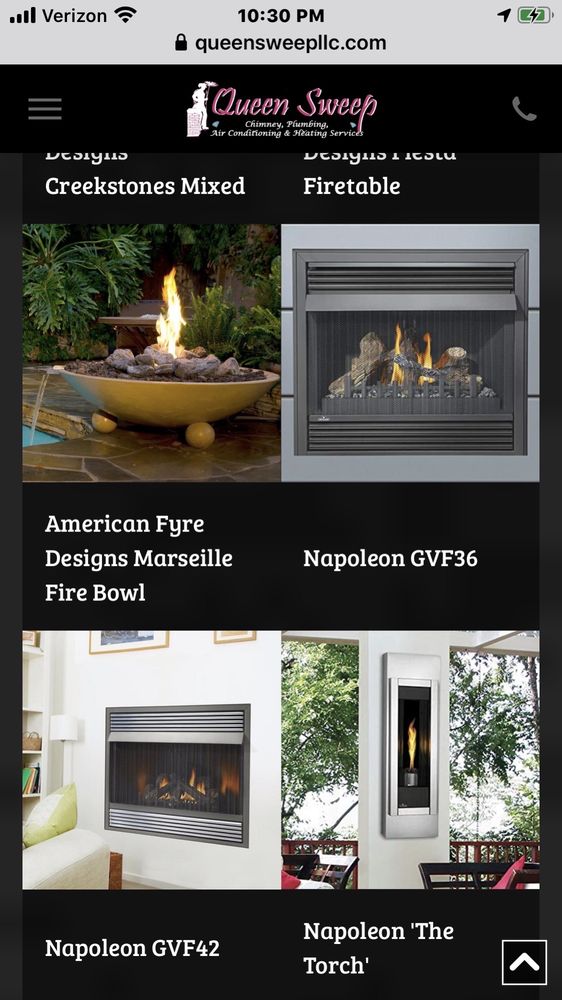 Slide of Queen Sweep Chimney Plumbing & Heating