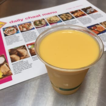 Vik's Chaat - Mango Lassi ($3.25) - traditional yogurt-based mango drink - Indian Near Me - Berkeley, California Vik's Chaat - Mango Lassi ($3.25) - traditional yogurt-based mango drink - Indian Near Me - Berkeley, California