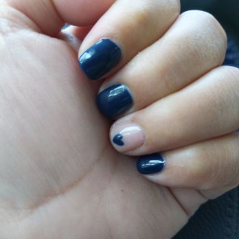 Ruby Nail - Gel polish with nail art. Love!! - Nail Salons Near Me - Glendale, California