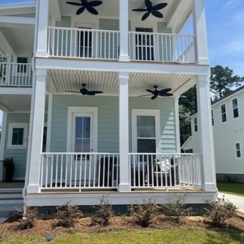 The Fixit Guy - Installed Two Ceiling Fans on Second Story of Porch on Home - Handyman Near Me - Summerville, South Carolina The Fixit Guy - Installed Two Ceiling Fans on Second Story of Porch on Home - Handyman Near Me - Summerville, South Carolina