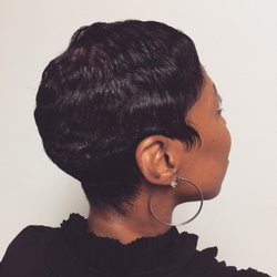 After pic of the back of my hair