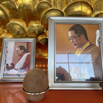 Tibetan Buddhist Temple - Altar Dudjom Rinpoche and Yangsi - Buddhist Temples Near Me - Austin, Texas