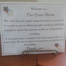Chicago Public Library - I love the quiet room