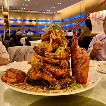 Seafood Palace - Lobster tower side picture. - Dim Sum Near Me - Richmond Hill, Ontario Seafood Palace - Lobster tower side picture. - Dim Sum Near Me - Richmond Hill, Ontario