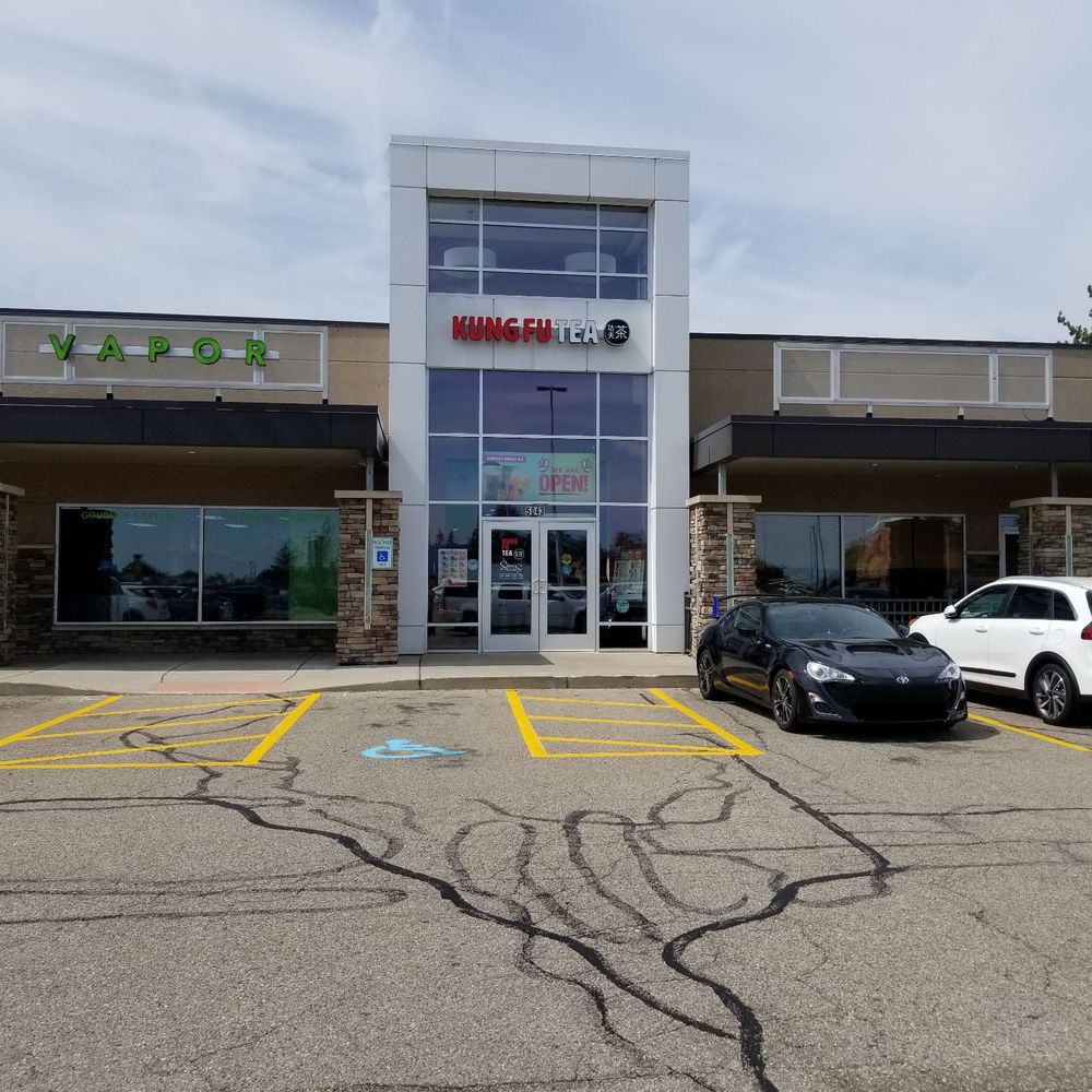Located in the center of the shopping center