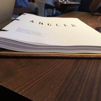 Angler - Angler Wine Book - Seafood Near Me - San Francisco, California Angler - Angler Wine Book - Seafood Near Me - San Francisco, California