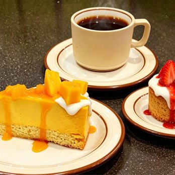 Ice Monster - A quiet moment, a warm cup, and something sweet on the side. Freshly brewed coffee paired with our daily cake -- simple, comforting - Juice Bars & Smoothies Near Me - Walnut Creek, California