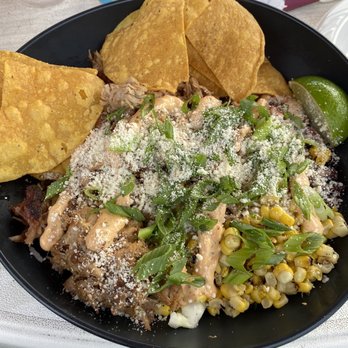 Mews Tavern - Smoked Pork Rice Bowl - American Near Me - Wakefield, Rhode Island Mews Tavern - Smoked Pork Rice Bowl - American Near Me - Wakefield, Rhode Island