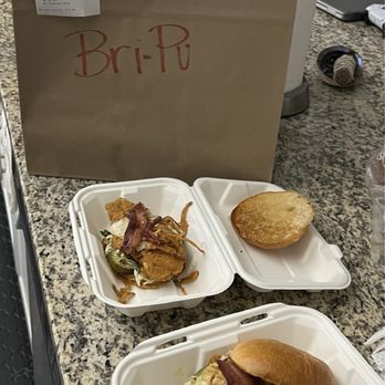 Hopdoddy Burger Bar - UberEats Order - 2 Crispy Chicken Bacon Ranch sandwiches with bacon - Burgers Near Me - Atlanta, Georgia Hopdoddy Burger Bar - UberEats Order - 2 Crispy Chicken Bacon Ranch sandwiches with bacon - Burgers Near Me - Atlanta, Georgia