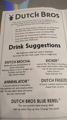 Menu photo 7 Dutch Bros Coffee Scottsdale, AZ Menu photo 7 Dutch Bros Coffee Scottsdale, AZ