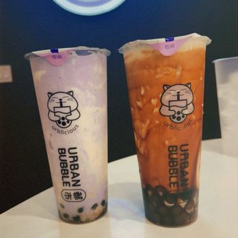 Urban Bubble - Taro Bubble and Creme Brle Brown Sugar Boba - Bubble Tea Near Me - San Diego, California