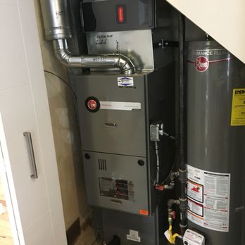 Bartkus Heating - Hvac system installed in townhouse. Downers Grove - Plumbing Near Me - Woodridge, Illinois