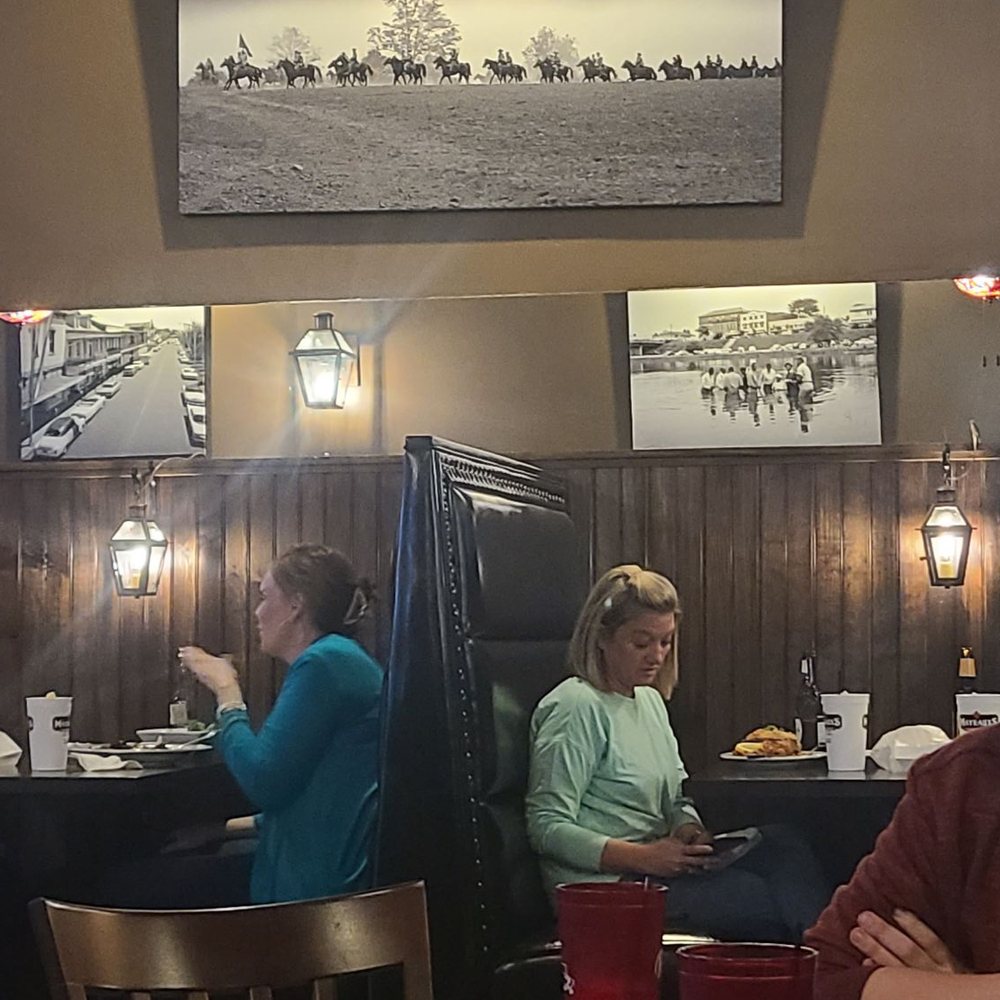 Mayeaux's Steak & Seafood - Inside Mayeaux's a picture from the Horse Soliders? - Seafood Near Me - Natchitoches, Louisiana Mayeaux's Steak & Seafood - Inside Mayeaux's a picture from the Horse Soliders? - Seafood Near Me - Natchitoches, Louisiana