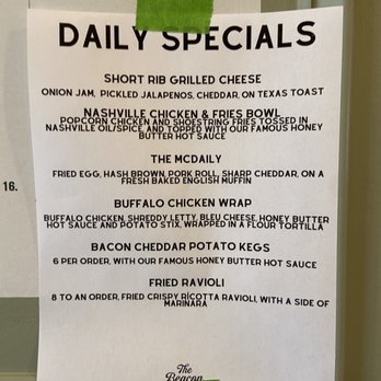The Beacon Daily - Daily special menu - Breakfast & Brunch Near Me - Beacon, New York