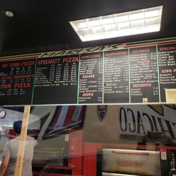 Marisa's Pizza - Menu board - Pizza Near Me - Northbrook, Illinois
