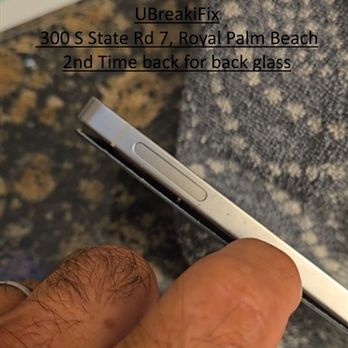 uBreakiFix by Asurion - before i dropped off for 2nd time - Electronics Repair Near Me - Royal Palm Beach, Florida uBreakiFix by Asurion - before i dropped off for 2nd time - Electronics Repair Near Me - Royal Palm Beach, Florida