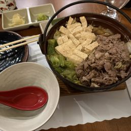 Sukiyaki $24.