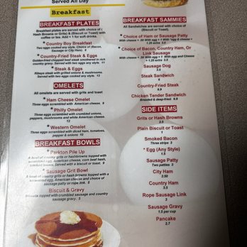 Parkton Grill on Main - Breakfast menu - Southern Near Me - Hope Mills, North Carolina Parkton Grill on Main - Breakfast menu - Southern Near Me - Hope Mills, North Carolina