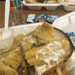 Catfish fillet dinner Catfish fillet dinner
