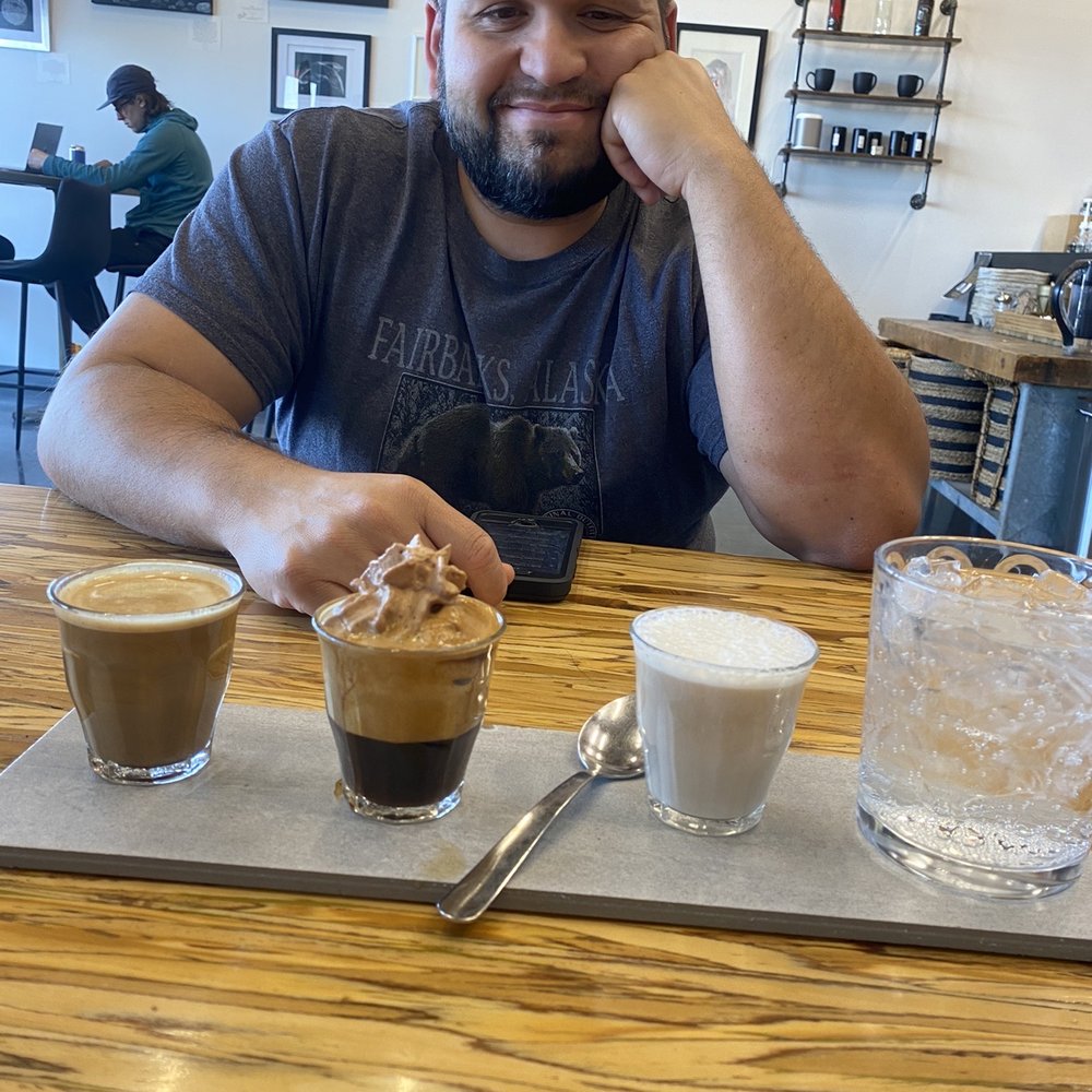 Sip Coffee Lounge - Coffee flight - Coffee & Tea Near Me - Anchorage, Alaska Sip Coffee Lounge - Coffee flight - Coffee & Tea Near Me - Anchorage, Alaska