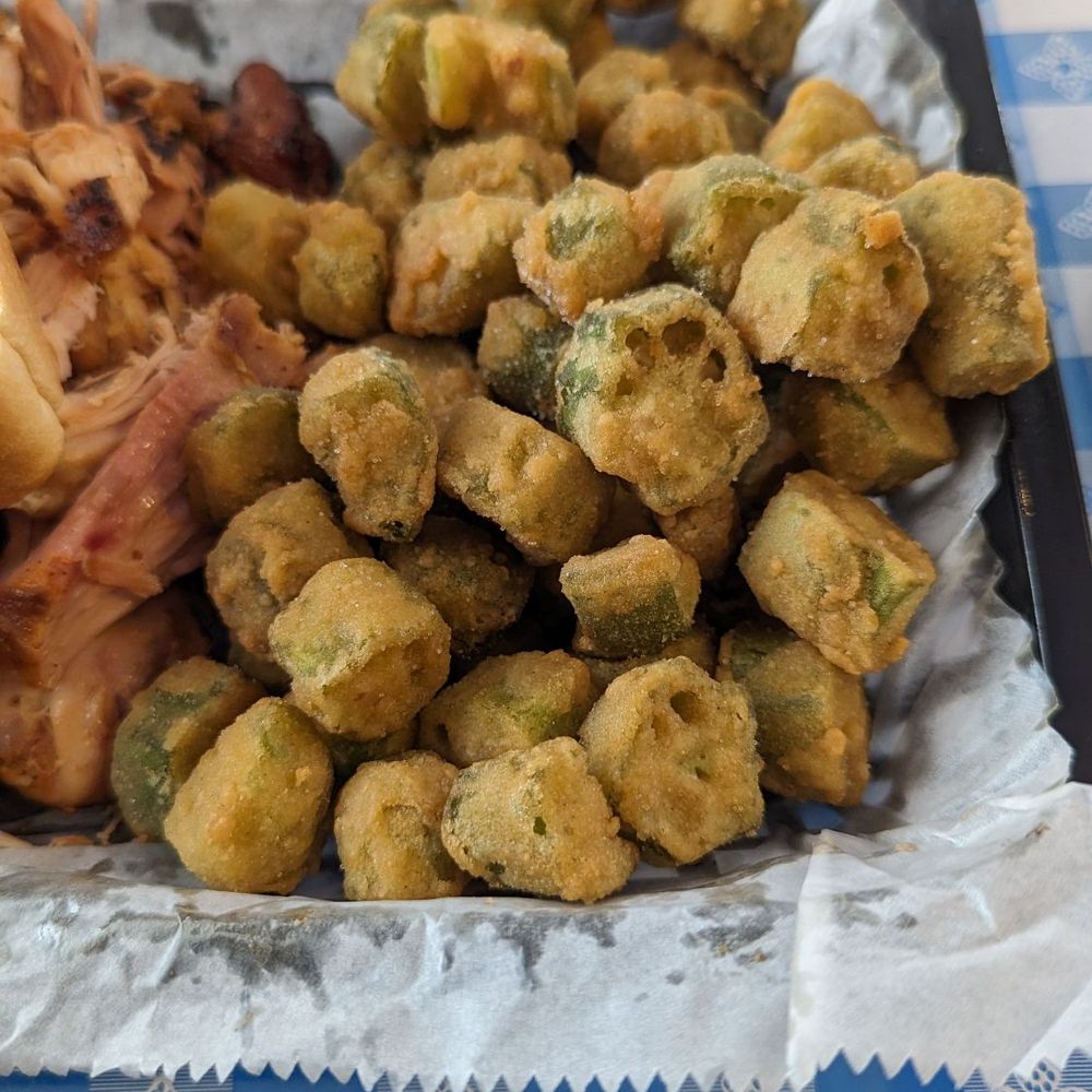 Pig-N-Chik BBQ - Fried okra - Barbeque Near Me - Chamblee, Georgia Pig-N-Chik BBQ - Fried okra - Barbeque Near Me - Chamblee, Georgia