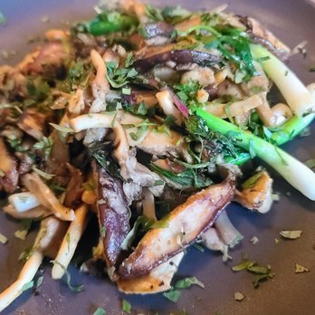 Piala Georgian Cuisine - Mushroom salad - Georgian Near Me - Sebastopol, California Piala Georgian Cuisine - Mushroom salad - Georgian Near Me - Sebastopol, California