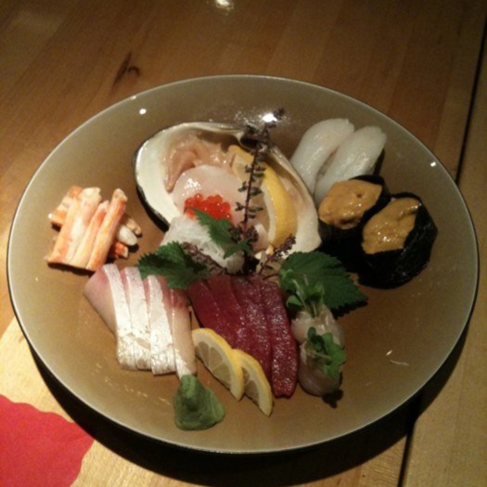 Takumi Japanese Restaurant - Special Sushi/Sashimi with uni and white tuna sushi and scallop, salmon roe, pink clam, snow crab, tuna, yellowtail and fluke. - Japanese Near Me - Commack, New York Takumi Japanese Restaurant - Special Sushi/Sashimi with uni and white tuna sushi and scallop, salmon roe, pink clam, snow crab, tuna, yellowtail and fluke. - Japanese Near Me - Commack, New York