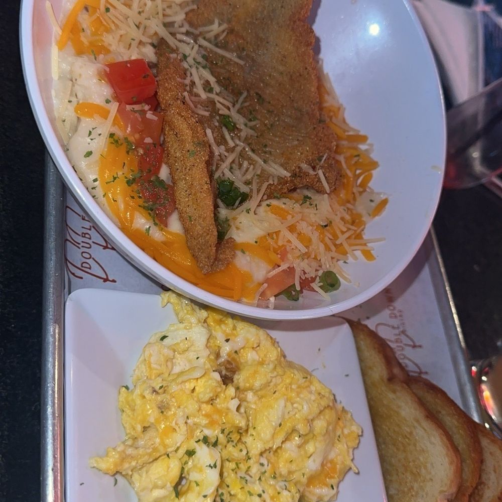 Fish and grits
