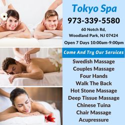 Tokyo Spa - Walk-in & Appointment Welcome