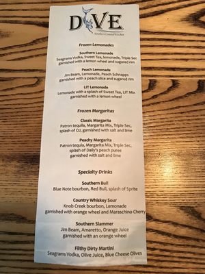 Menu photo 8 Dive - Southern Coastal Kitchen Canton, GA