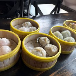A variety of dim sum