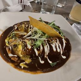 Chicken Chilaquiles Rojo