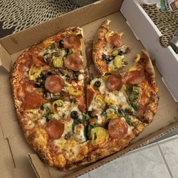 .Small Veggie* with Pepperoni