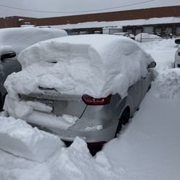 Your kind driver kindly cleared my young daughter's buried car and waited unti it started before he drove away. Very classy. BRAVO! Your kind driver kindly cleared my young daughter's buried car and waited unti it started before he drove away. Very classy. BRAVO!