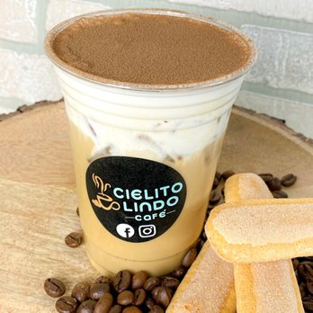 Cielito Lindo Cafe - Iced Tiramisu Latte - Cafes Near Me - Hammond, Indiana