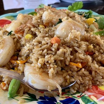 Thai Street Cafe - Thai basil shrimp fried rice - Thai Near Me - Saint Augustine, Florida Thai Street Cafe - Thai basil shrimp fried rice - Thai Near Me - Saint Augustine, Florida