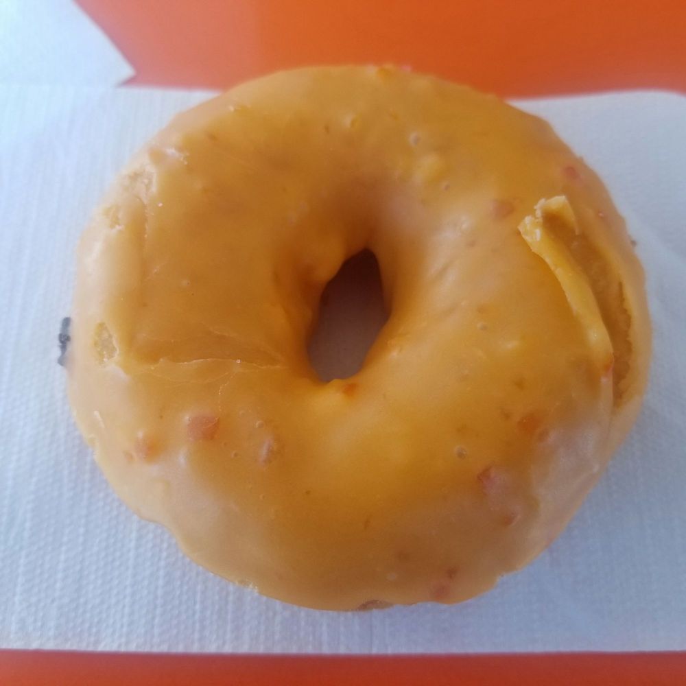 Jax Donuts - Orange Cake donut was citrusy good. - Donuts Near Me - Orange, California